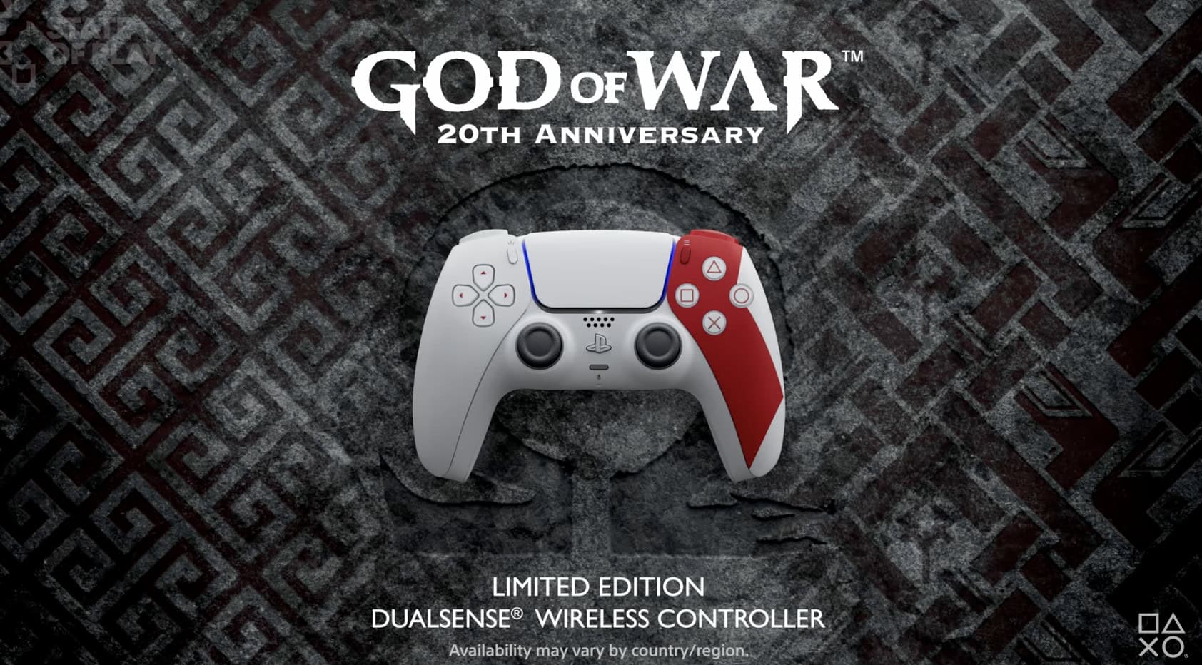 God of War 20th Anniversary DualSense Controller